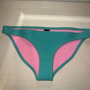 TRIANGL TURQUOISE FULL COVERAGE BIKINI BOTTOMS